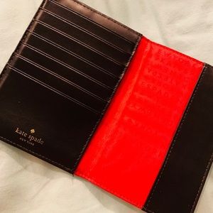 Authentic KATE SPADE passport holder/wallet